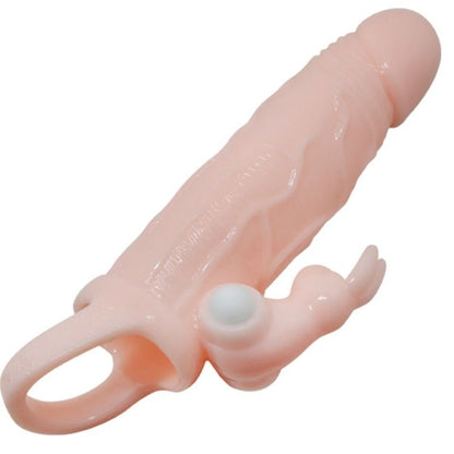 BAILE - BRAVE MAN PENIS COVER MIT KANINCHEN- UND DOPPELMOTORFLEISCH 16,5 CM