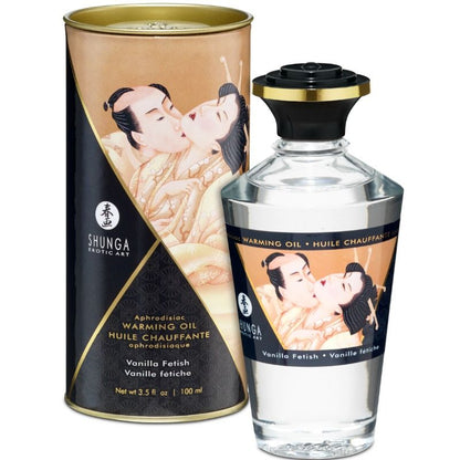SHUNGA - FETISH VANILLEGESCHMACK WÄRMEEFFEKT MASSAGEÖL 100 ML