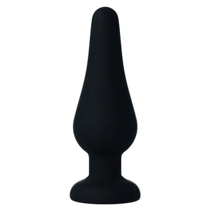 INTENSE - ANAL PLUG PIPO M SCHWARZES SILIKON 11 CM