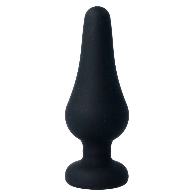 INTENSE - ANAL PLUG PIPO L SCHWARZES SILIKON 13 CM