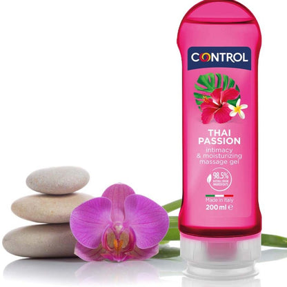 CONTROL - 2 EN 1 MASSAGE &amp; PLEASURE THAI PASSION 200 ML