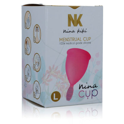 NINA KIKÍ - MENSTRUATIONSTASSE ROSA - GRÖSSE L