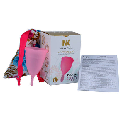 NINA KIKÍ - MENSTRUATIONSTASSE ROSA - GRÖSSE L