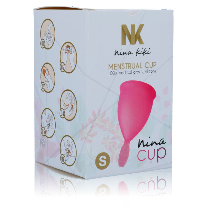 NINA KIKÍ - MENSTRUATIONSTASSE ROSA - GRÖSSE S