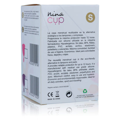 NINA KIKÍ - MENSTRUATIONSTASSE ROSA - GRÖSSE S
