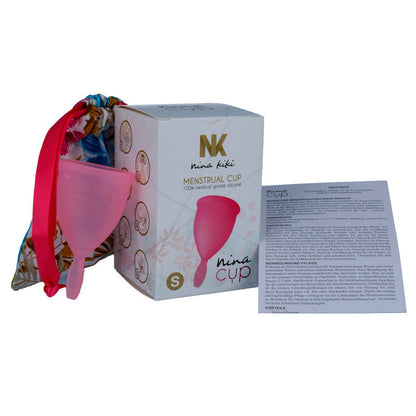 NINA KIKÍ - MENSTRUATIONSTASSE ROSA - GRÖSSE S