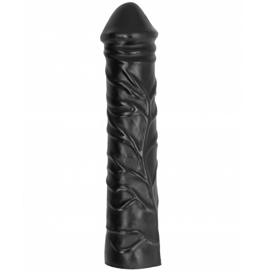 ALL BLACK - RIESIGER WEICHER FISTINGDILDO 32 CM