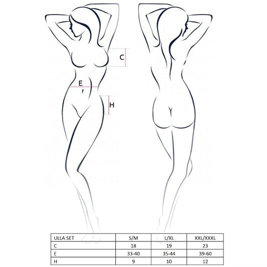 PASSION - FRAUEN-ULLA-SET GRÖSSE S/M