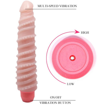 BAILE - FLEXI VIBE SINNLICHER SPIRALVIBRATOR 19,5 CM
