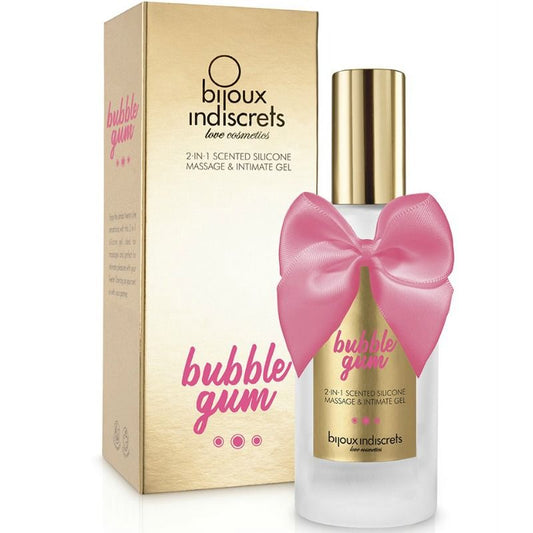 BIJOUX - BUBBLE GUM GEL 2 IN 1 SILIKON ERDBEERE KAUGUMMI 100 ML