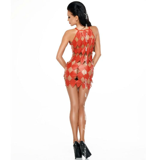 ME-SEDUCE - GWEN KLEID ROT S/M