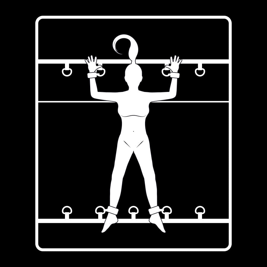 FETISCH DEVOT – LUXUS-BETTFESSEL-SET MIT NOPREN-FUTTER