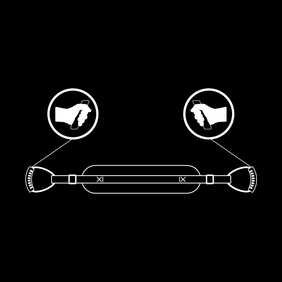 FETISCH DEVOT - DOGGY STYLE HARNESS MIT NOPRENE-FUTTER