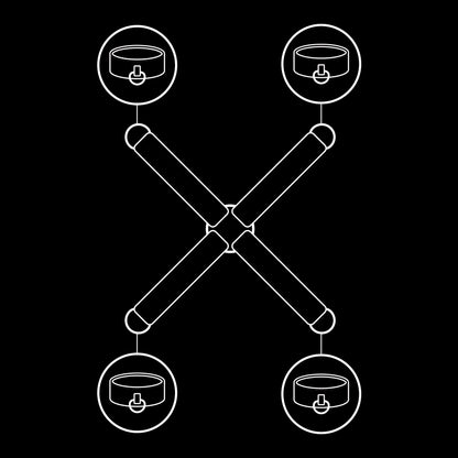 FETISCH DEVOT - VEGANE LEDERHANDSCHELLEN UNION