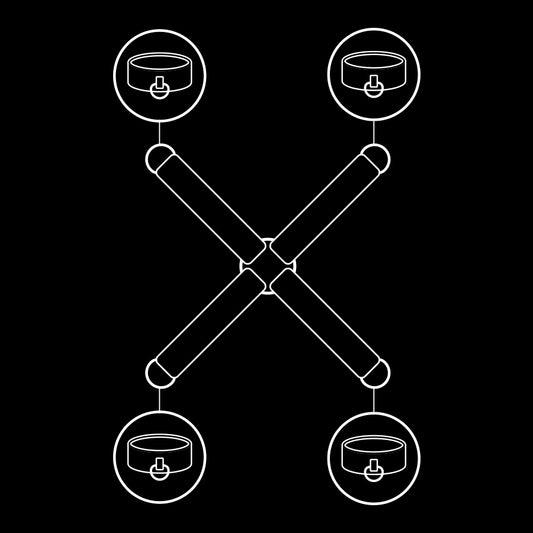 FETISCH DEVOT - VEGANE LEDERHANDSCHELLEN UNION