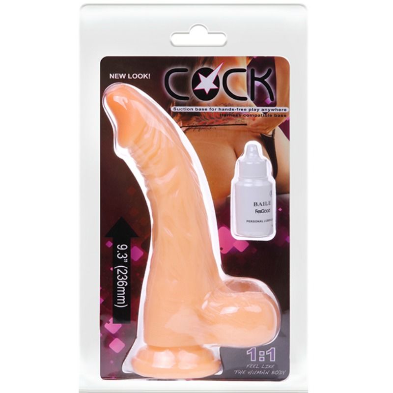 BAILE - REALISTISCHER COCK-DILDO MIT VIBRATION