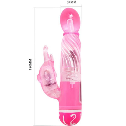 BAILE - MULTISPEED-VIBRATOR MIT ROSA STIMULATOR