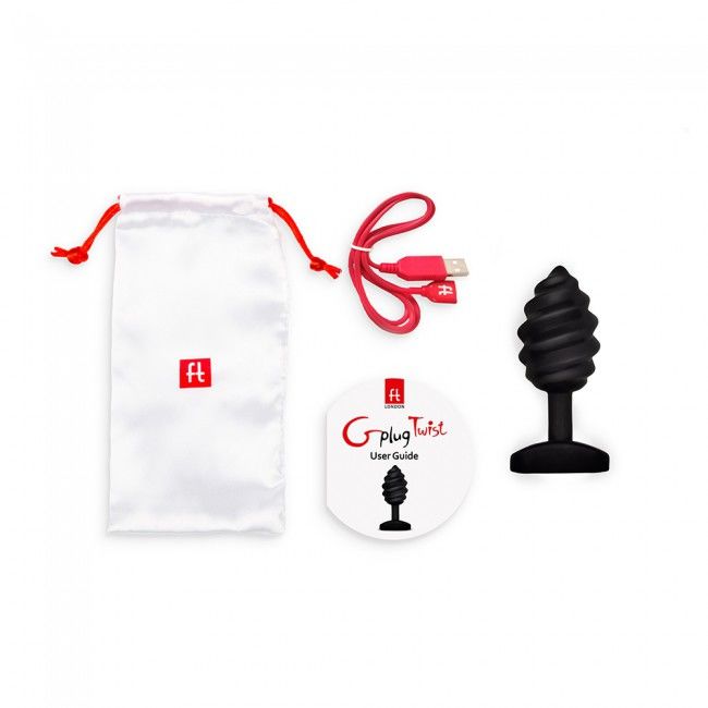 G-VIBE - GPLUG TWIST MIT VIBRATION SCHWARZ