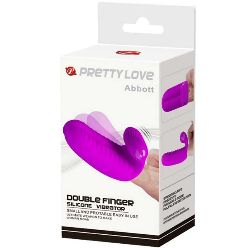 PRETTY LOVE - ABBOTT LILAC STIMULATOR FINGERHÜLLE