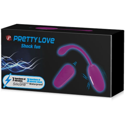 PRETTY LOVE - SCHOCKSPASS VIBRIERENDES EI UND ELEKTROSCHOPF