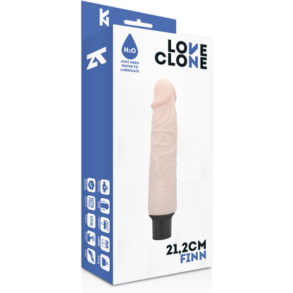 LOVECLONE - FINN SELBSTSCHMIERENDER VIBRATOR 21,2 CM -O- 3,8 CM