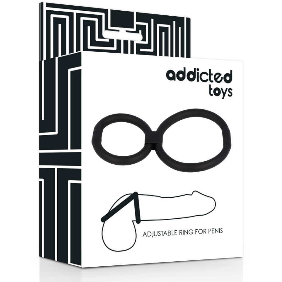 ADDICTED TOYS - VERSTELLBARE RINGE FÜR DEN PENIS