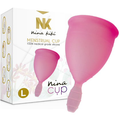 NINA KIKÍ - MENSTRUATIONSTASSE ROSA - GRÖSSE L