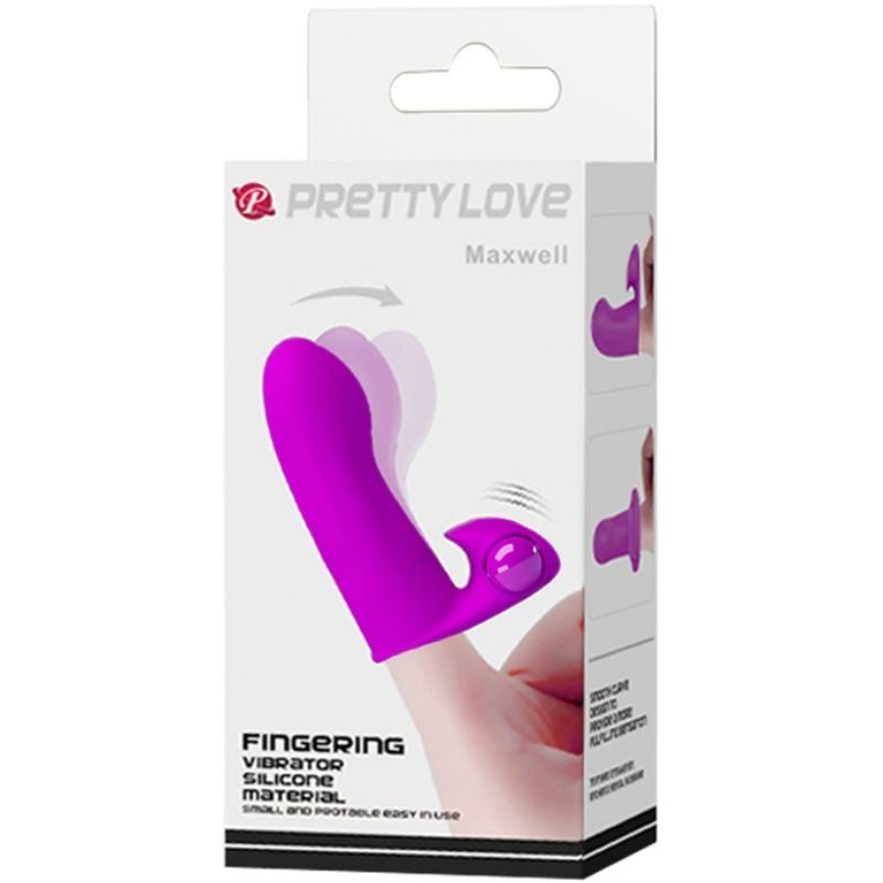 PRETTY LOVE - MAXWELL FINGERHÜLLE MIT VIBRATION