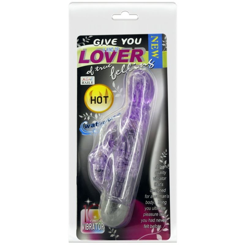 BAILE - GIBT IHNEN EINE ART LIEBHABER-VIBRATOR MIT LILAC RABBIT 10 MODI