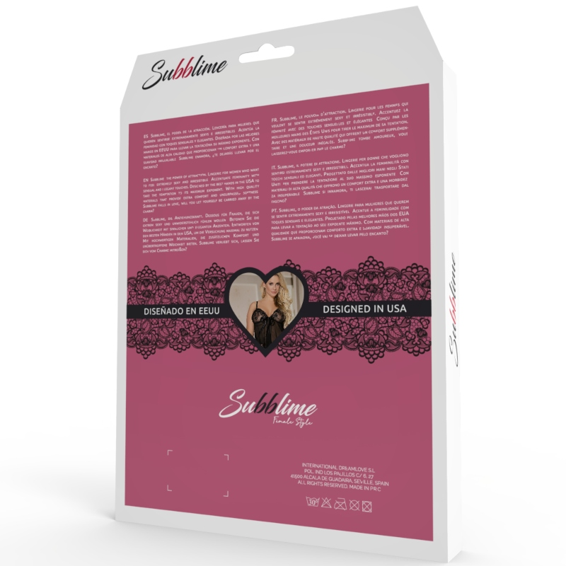 SUBBLIME - SET DREITEILIG S/M