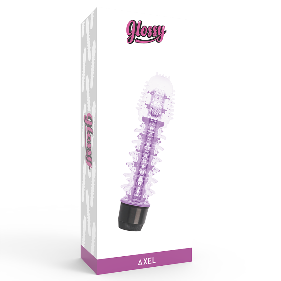 GLOSSY - AXEL VIBRATOR LILA
