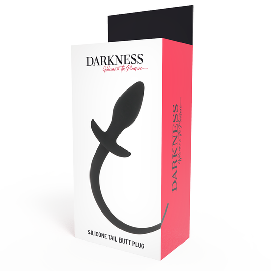DARKNESS - ANAL PLUG 28 CM SCHWARZES SILIKON