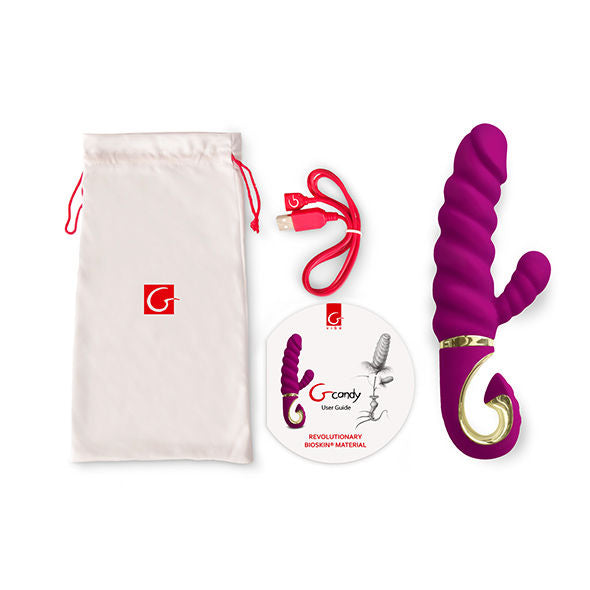 G-VIBE - FUN TOYS KANINCHENVIBRATOR GCANDY SÜSSE HIMBEERE