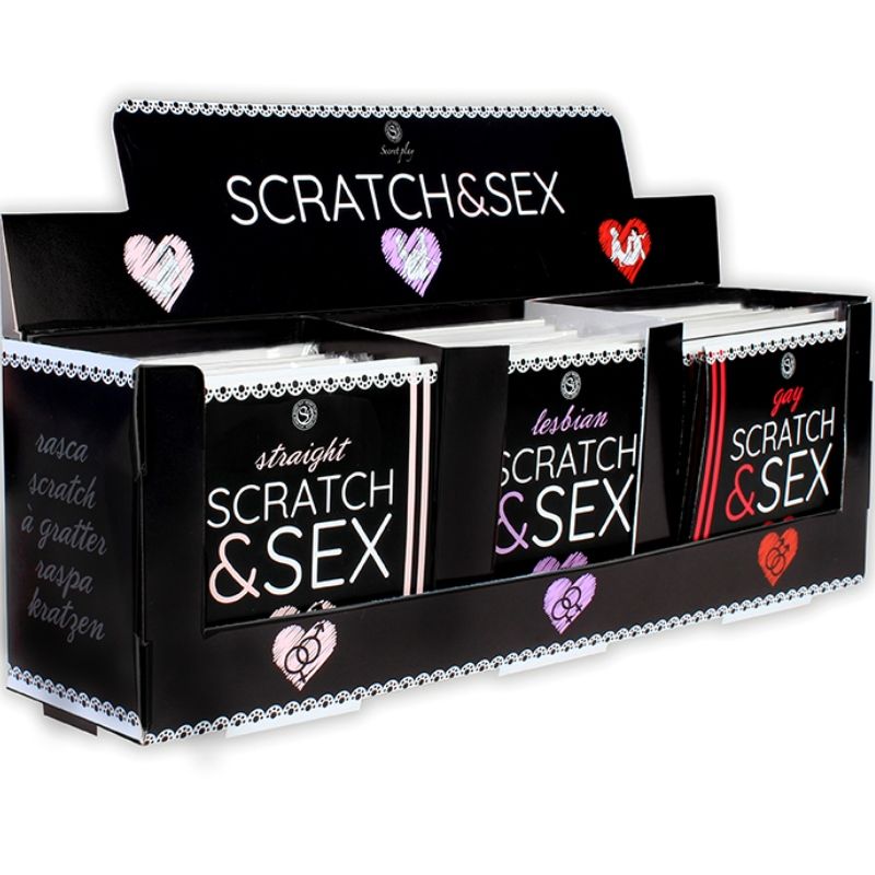 SECRETPLAY – DISPLAY + STELLUNGEN SCRATCH &amp; SEX (ES/EN/FR/PT/DE)