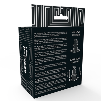 ADDICTED TOYS - MITTLERER ANAL-DILATATOR 11 CM - TRANSPARENT