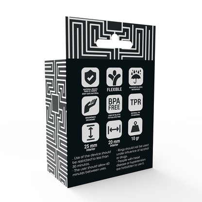 ADDICTED TOYS - C-RING SET SCHWARZ