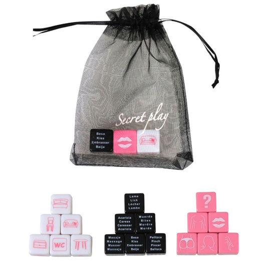 SECRETPLAY – GAME 3 DICE (ES/PT/EN/FR)