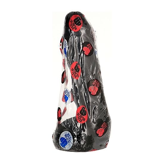 ALL BLACK - REALISTISCHER ANALPENE 20 CM