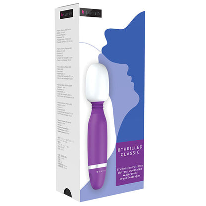 B SWISH - BTHRILLED CLASSIC LILA MASSAGER