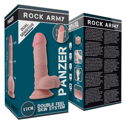 ROCKARMY - DOPPELDICHTE PANZER 17 CM -O- 4.46 CM