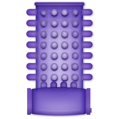 CASUAL LOVE - RING VIBRIERENDE HÜLLE LILA