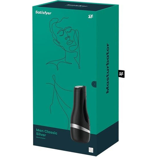 SATISFYER - MASTURBATOR MEN CLASSIC SILBER