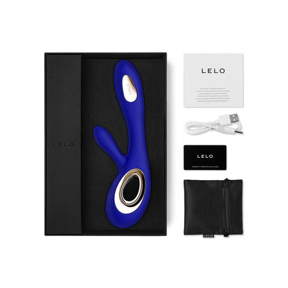 LELO - SORAYA WAVE VIBRATOR RABBIT MITTERNACHTSBLAU