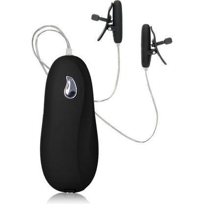 CALEXOTICS - VIBRIERENDE, BEHEIZTE NIPPEL-TEASERS, SCHWARZ