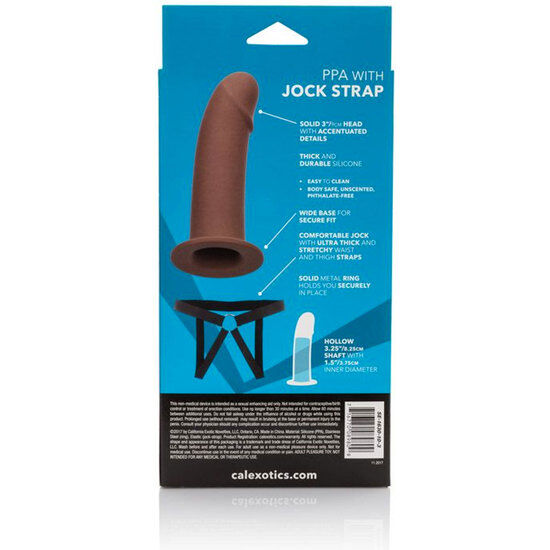 CALEXOTICS - PPA MIT JOCK STRAP BRAUN