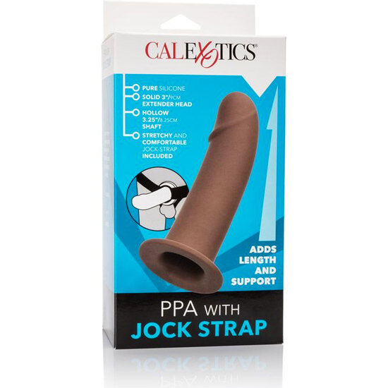 CALEXOTICS - PPA MIT JOCK STRAP BRAUN