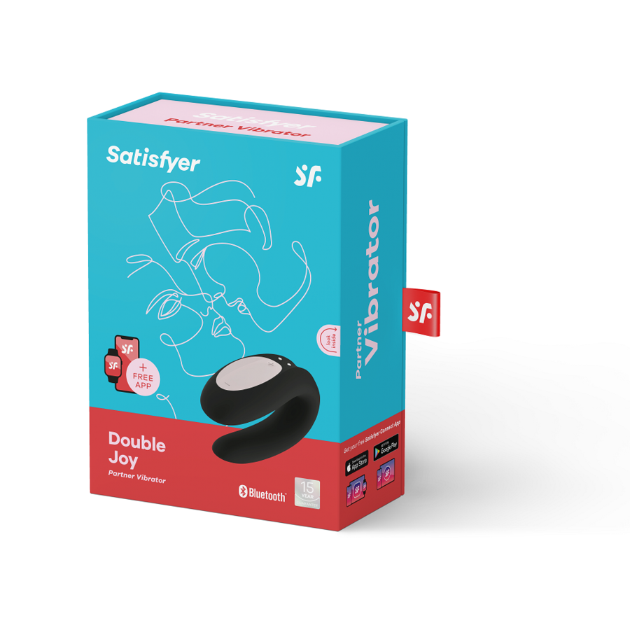 SATISFYER - DOPPELTE JOY-CON-APP SCHWARZ