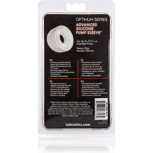 CALEXOTICS - ADV SILIKON-PUMPENHÜLLE TRANSPARENT