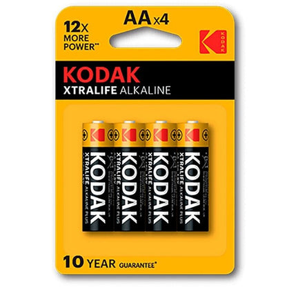 KODAK - XTRALIFE ALKALINE-BATTERIE AA LR6 BLISTER * 4