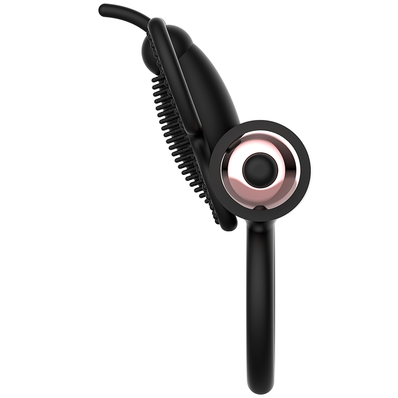 COQUETTE CHIC DESIRE - COCK RING BUTTERFLY MIT VIBRATOR SCHWARZ/GOLD